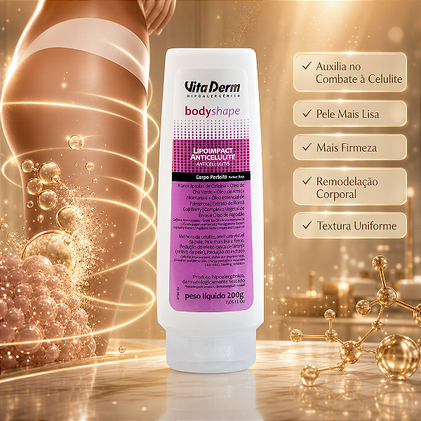 Vita Derm LipoImpact Creme Anticelulite Corporal 200g
