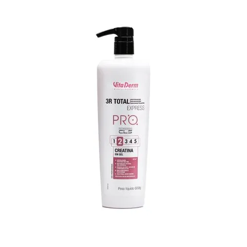 Vita Derm 3R Total Express Creatina em Gel 600ml