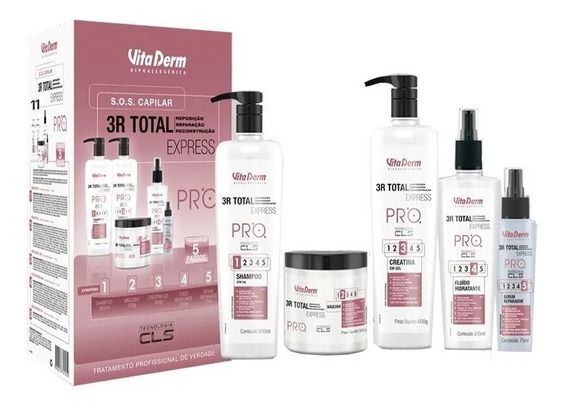 KIT 3R TOTAL EXPRESS VITA DERM
