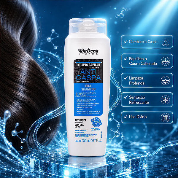 Vita Derm Vita Shampoo Anti Caspa 200g
