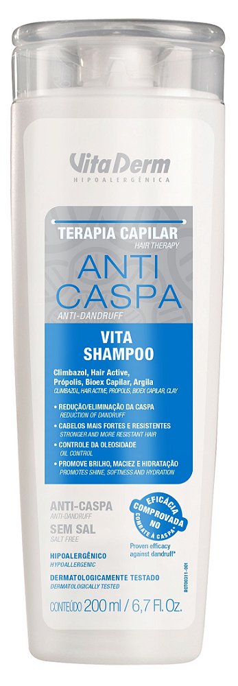 VITA SHAMPOO ANTI CASPA 200ml VITA DERM
