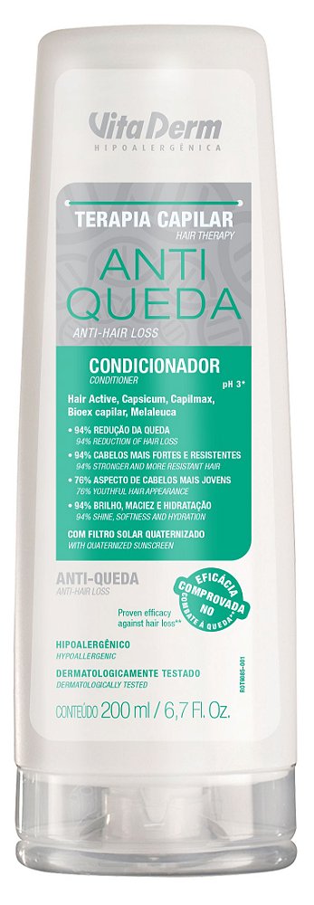CONDICIONADOR ANTI QUEDA 200ml VITA DERM