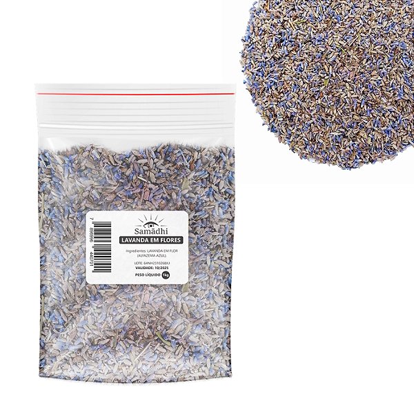 Lavanda Em Flores (Alfazema Azul) Premium
