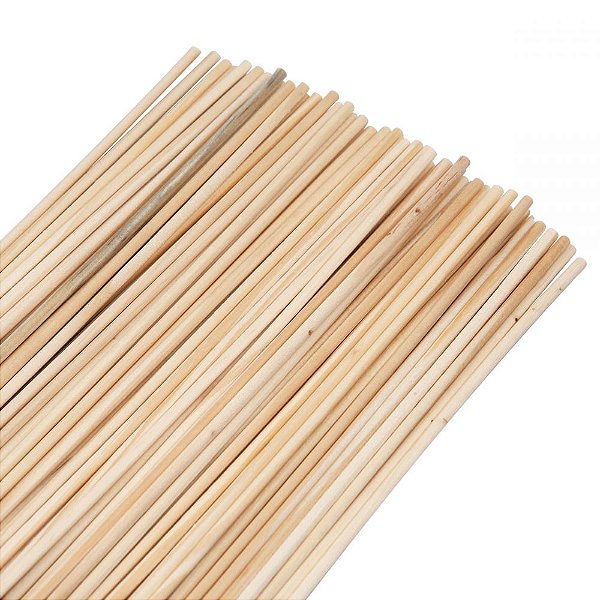 Varetas de Madeira para Fabricação de Incensos - 24cm X 2mm