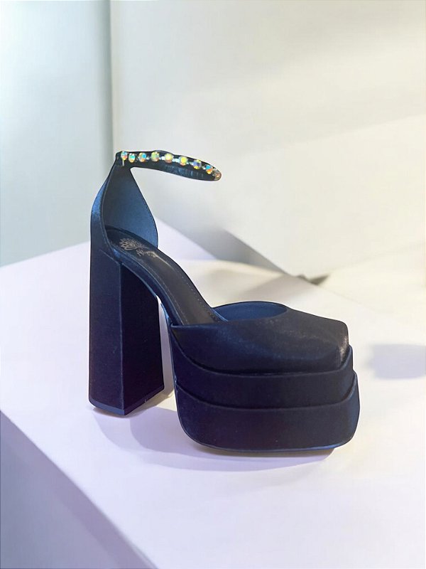 SANDÁLIA PLATAF DIVA PRETO