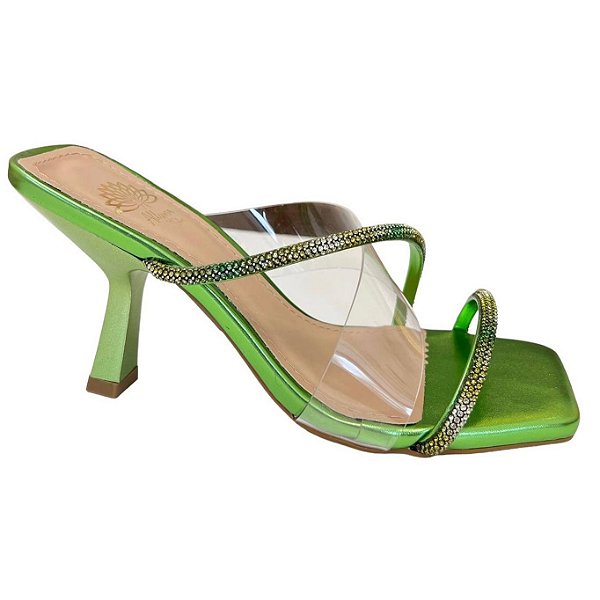 TAMANCO SUNSHINE VERDE STRASS