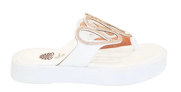 CHINELO PLATAFORMA SUPREMO BRANCO