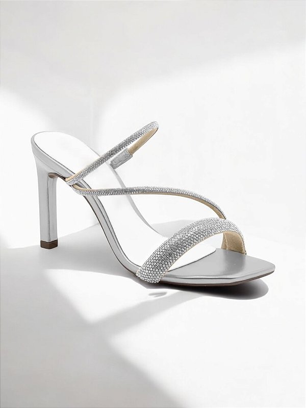 SANDÁLIA ALLYMA SHINE PRATA