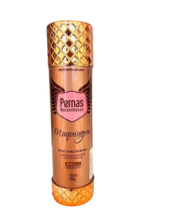 MAQUIAGEM PERNAS BEGE ESCURO UNI -