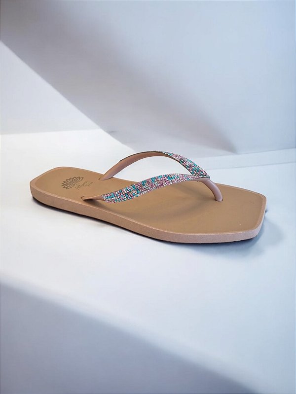 CHINELO ALLYMA STRASS ROSE