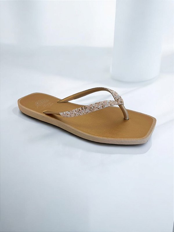 CHINELO ALLYMA STRASS BRONZE