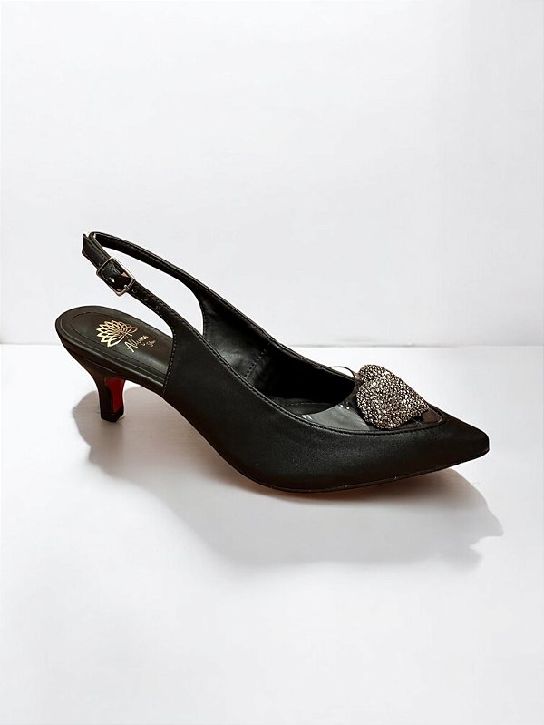 SCARPIN ALLYMA LOVER PRETO