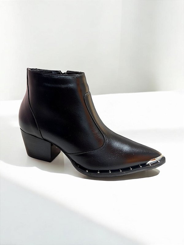 BOTA ALLYMA COUROA ALICE PRETO