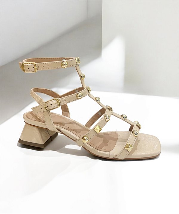 SANDÁLIA ALLYMA CATARINA CREME