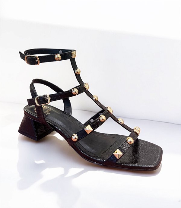 SANDÁLIA ALLYMA CATARINA PRETO