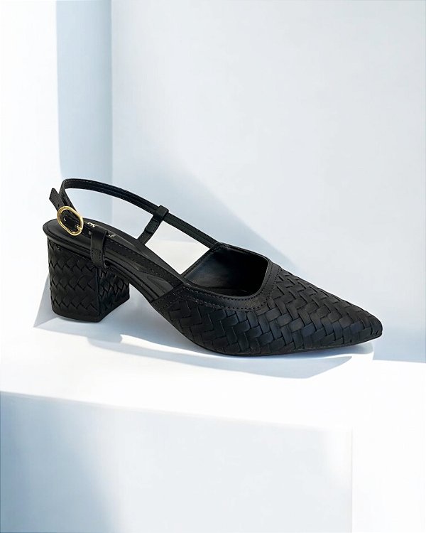 SCARPIN ALLYMA MALDIVAS PRETO