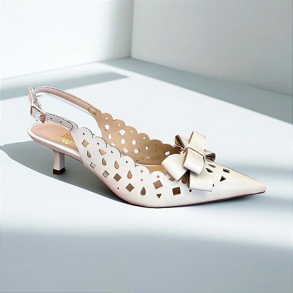 SCARPIN ALLYMA LAÇO CORTE LASER OFF