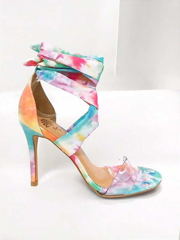 SANDÁLIA ALLYMA TIE DYE TRESSE