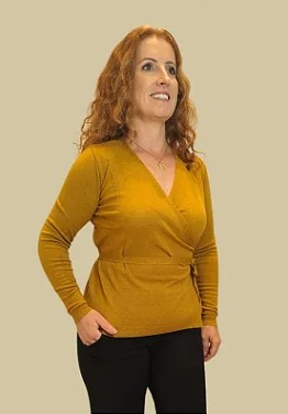 Blusa Tomasini Tricot Com Amarração Manga Longa