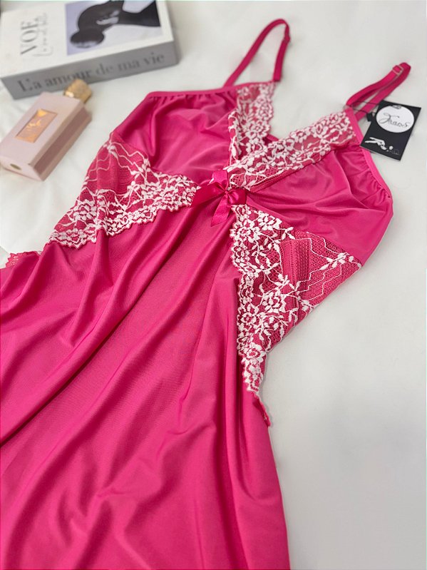 CAMISOLA RENDA BICOLOR