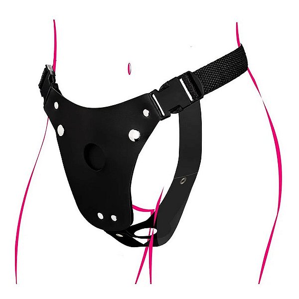 Cinta Peniana para 2 Próteses DP Invertida