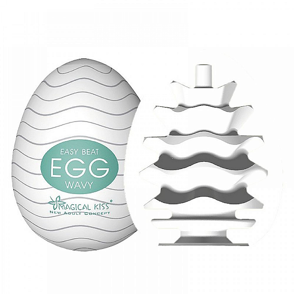 Egg Wavy Masturbador Masculino Magical Kiss