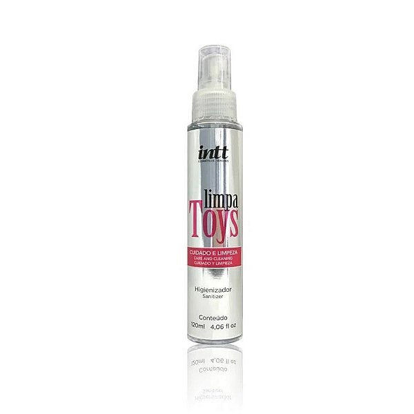 Limpa Toys Higienizador Líquido Para Cuidado E Limpeza 120ml Intt