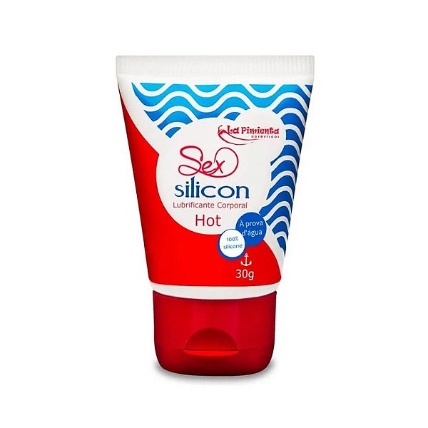 Sex Silicon Hot Lubrificante Siliconado 30g La Pimienta