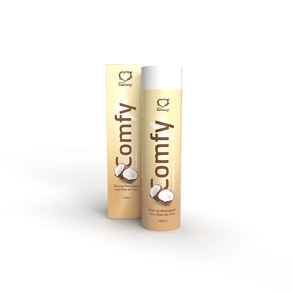 Comfy+ Óleo de Massagem com Óleo de Coco 100ml