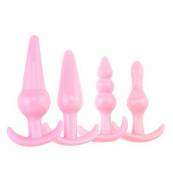 Kit Plug Anal 4 Peças MPA1051