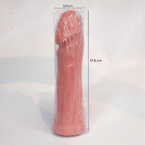 Prótese Maciça Marcio 17,5 X 3,9cm Prazer E Cia