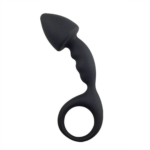 Estimulador de Próstata em Silicone com Alça