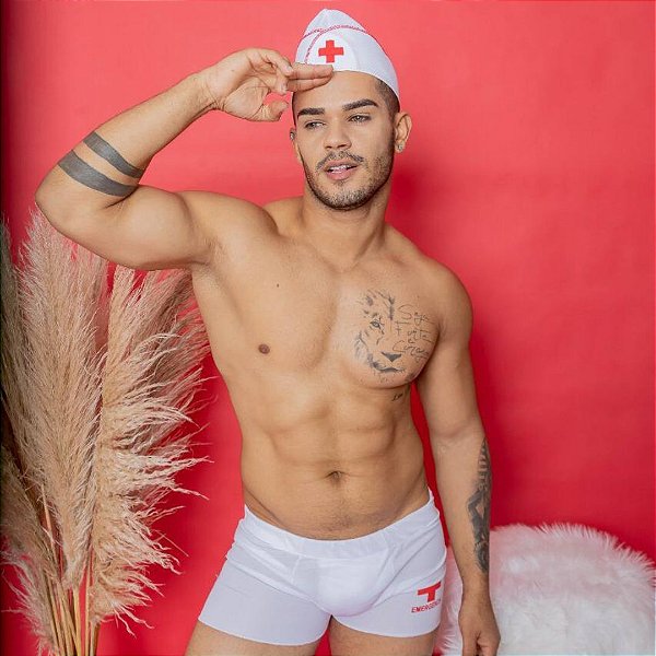 Fantasia Médico com Chapéu