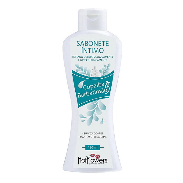 Sabonete Íntimo Copaíba E Barbatimão 130ml Hot Flowers