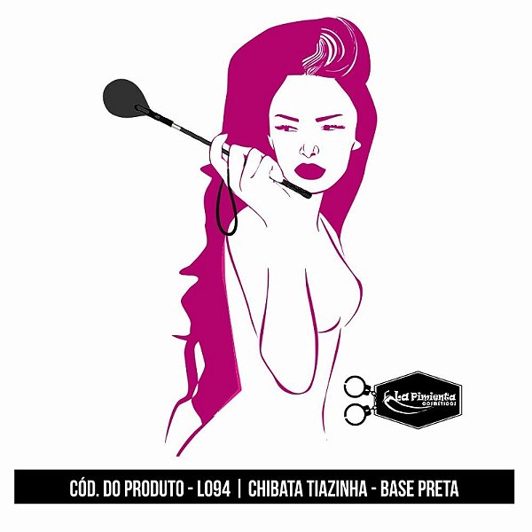Chibata Tiazinha CAMUFLADA 40cm Com Formato Arredondado La Pimienta