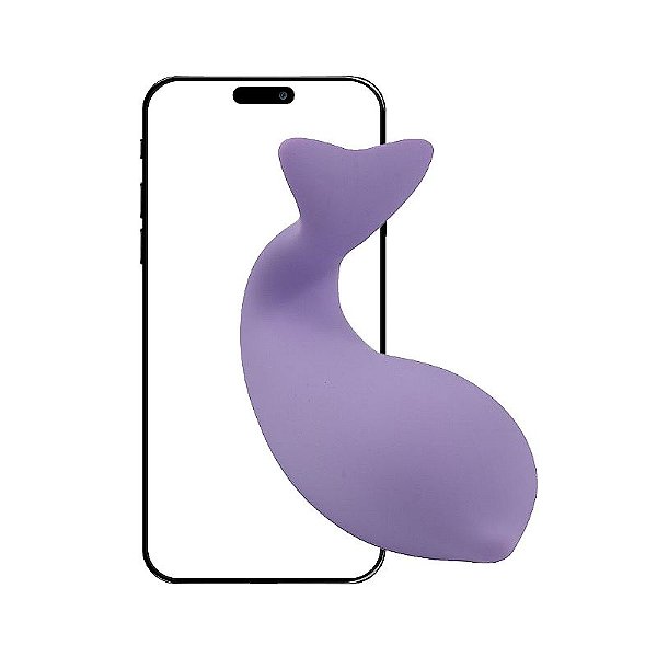 Vibrador Bullet DOLPHIN Recarregável com Controle via APP à Distância