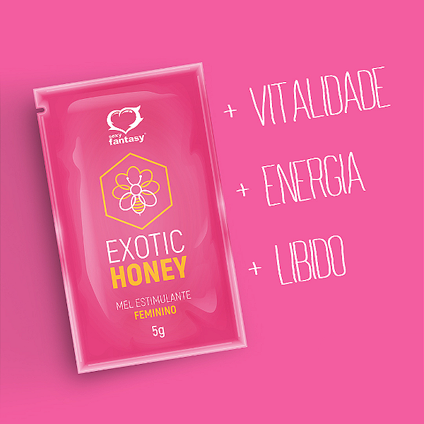 Exotic Honey Melzinho Estimulante Feminino Sachê 5g