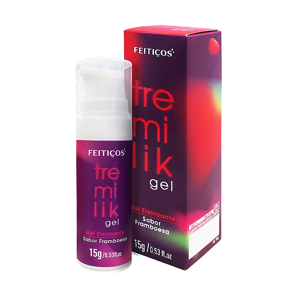 Tremilik Framboesa Gel Vibrador Líquido Beijável UNISSEX 15g