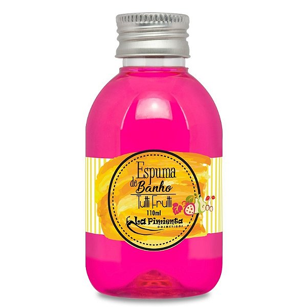 Espuma De Banho Sensual De Tutti Frutti 110ml La Pimienta