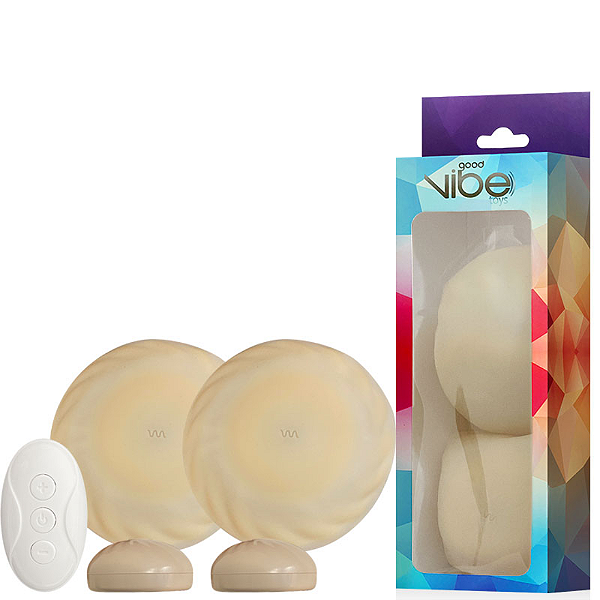 Vibrador e Estimulador de Mamilo Recarregável com Cerdas Massageadoras com Controle