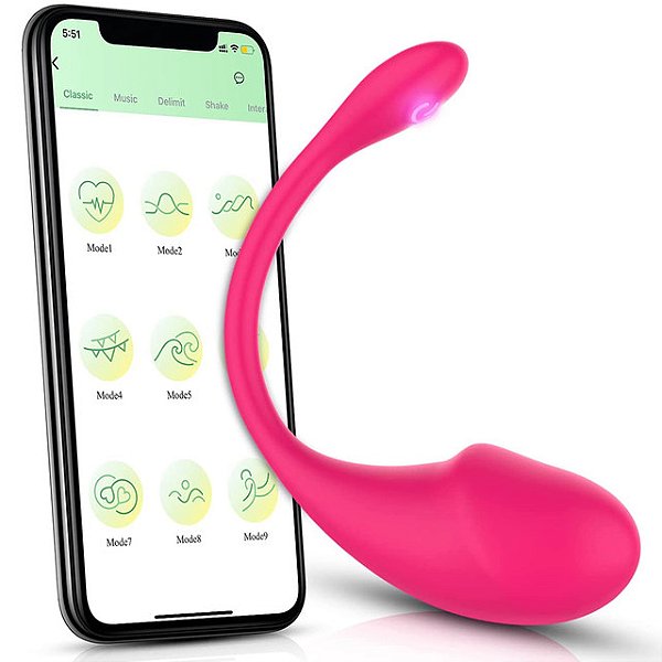 Vibrador Vibrator Via App Estímulo Ponto G RECARREGÁVEL