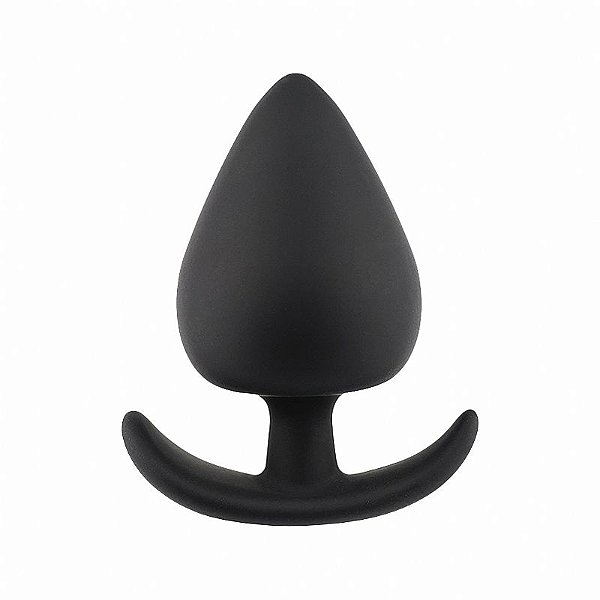 Plug Anal em Silicone - Tamanho M - 6.7x3.5
