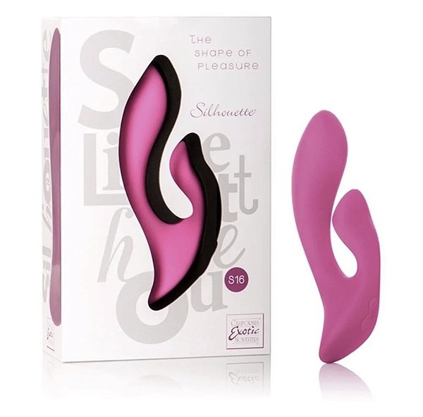 Vibrador Ponto G e de Clítoris Com 10 Modos de Vibração - Silhouette S16