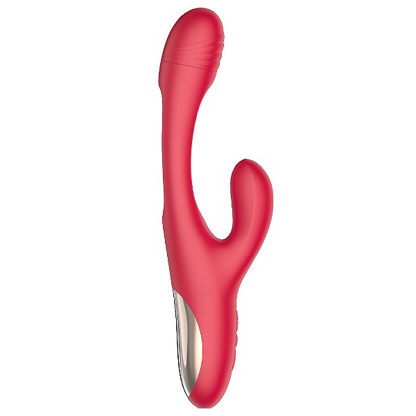 Vibrador de Ponto G com Dedilhador e 7 modos de Vai e Vem OLENA
