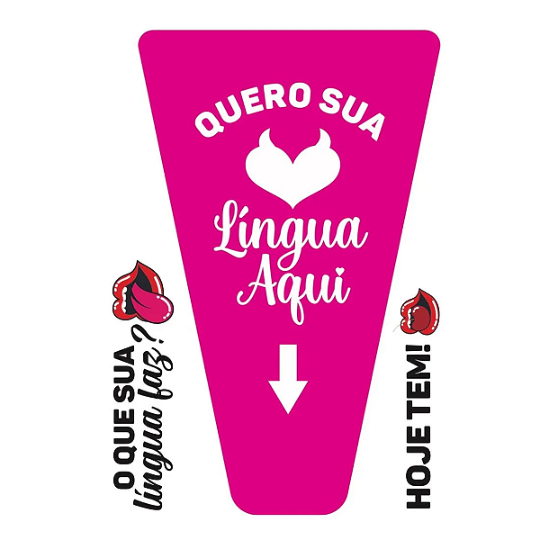 Quero Sua Tatuagem Temporária 10 X 14cm Sedux