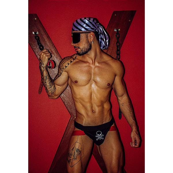 Jock Trap Pirata (TAMANHO UNICO)