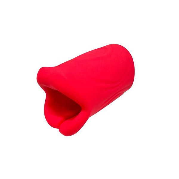 Masturbador em Silicone - Formato de Boca Recarregável