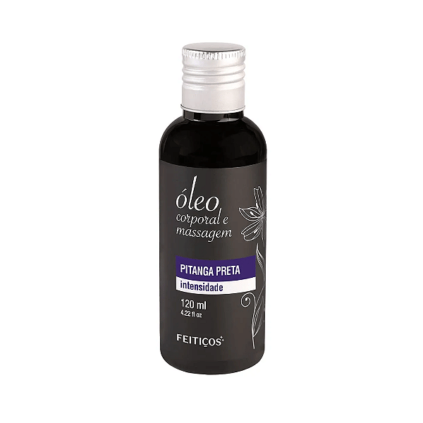 Oleo Corporal e Massagem Pitanga Preta 120ml (NÃO É BEIJÁVEL)