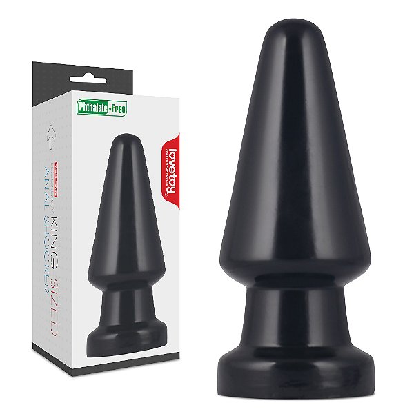 Plug Anal 17,5x3-7.5 cm - King Sized Anal Shocker - Lovetoy.
