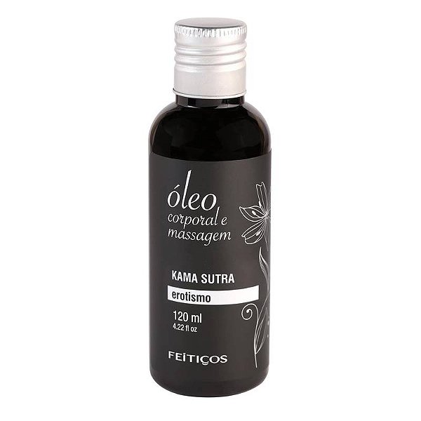 Oleo Corporal e Massagem Kama Sutra Erotismo 120ml (NÃO É BEIJÁVEL)